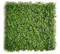 Mur végétal artificiel - Modèle vert - Dimensions : 50 x 50 cm