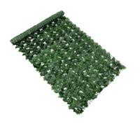 Mur Végétal Artificiel pour Jardin, Clôture Décorative en Plastique Vert | Haie Artificielle, Treillis Décoratif, Protection Visuelle, pour Clôture et Objets Décoratifs