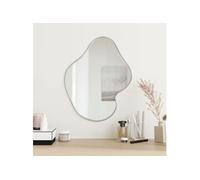 vidaXL Mural Miroir de Maquillage Coiffeuse Cosmétique Décoration de Chambre à Coucher Salle de Bain Salon Intérieur Argenté 348269 Or G