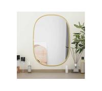 VidaXL Miroir Doré 50x35 cm