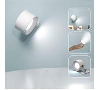 Murale Rechargeable,Spots Muraux Intérieure à LED à Commande Tactile,3 Niveaux de Luminosité 3 Températures de APPLIQUE D'INTERIEUR