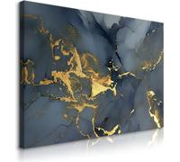 Muralo Toile pour bureau ABSTRACTION Moderne Marbre Style Glamour Br. 40cm x Hö. 30cm