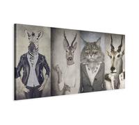 murando - Grand Tableau Animal 200x100 cm - Impression sur Toile XXL Format Tableau Panoramique Moderne Géant Décoration Horizontal Murale Chambre - Animaux g-B-0041-ak-e