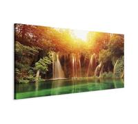 murando - Grand Tableau Paysage 200x100 cm - Impression sur Toile XXL Format Tableau Panoramique Moderne Géant Décoration Horizontal Murale Chambre - Nature Paysage c-B-0257-ak-e