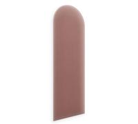 murando - Panneau Mural Rembourré Ovale Velours Premium 100x20 cm - Coussin Mural comme tête de lit pour lit, décoration Murale pour Chambre à Coucher Salon Chambre d’Enfant - Vieux Rose