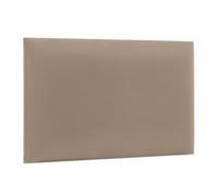 murando - Panneau Mural Rembourré Rectangle Velours Beige 30x40 cm | Coussin Mural comme Tête de Lit pour Lit, Décoration Murale pour Chambre à Coucher Salon Chambre d’Enfant