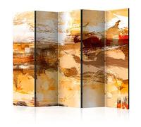 murando - Paravent Décoratif Intérieur Acoustique, Abstrait, 225x172 cm | 5 Panneaux, Séparateur de Pièce Insonorisant, Isolation Phonique, Pour Bureau, Fabrication EU, Mousse Acoustique, Paysage