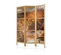 murando - Paravent Japonais Décoratif Intérieur, Naturel, 135x172 cm | 3 Panneaux, Toile Imprimée, Séparation de Pièce, Impression sur une Seule Face, Pliable, Cadre en Bois, Moderne pour Chambre