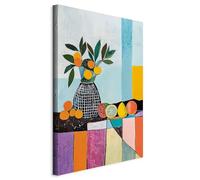 murando - Tableau acoustique Abstrait Moderne Style AI Picasso 40x60 cm - Décoration murale anti-bruit isolation phonique - Art décoratif maison salon chambre - Décoration j-H-10002-b-a