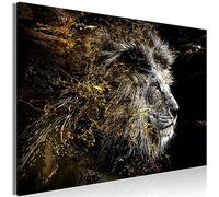 murando - Tableau en Verre Acrylique, Décoration Murale Lion 120x80 cm | 1 Pièce, 4 mm, Décoration Moderne Extérieure Jardin, Tableaux et Arts Décoratifs, Impression sur Verre, Panneau Mural