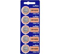 Murata CR1620-BEABAE Pile Bouton CR 1620 Lithium 80 mAh 3 V 5 pc(s)
