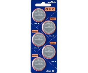 Murata CR2430-BEABAE Pile Bouton CR 2430 Lithium 300 mAh 3 V 5 pc(s)