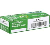 Murata SR516SW-PBWW Lot de 10 Piles Bouton à oxyde d'argent 317 11,5 mAh 1,55 V