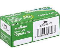 Murata SR616SW-PBWW Pile Bouton 321 oxyde dargent 16 mAh 1.55 V 10 pc(s)