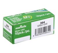 Murata SR621SW-PBWW Pile bouton 364 oxyde dargent 18 mAh 1.55 V 10 pc(s)