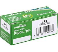 Murata SR920SW-PBWW 371 Lot de 10 Piles Bouton à l'oxyde d'argent 40 mAh 1,55 V