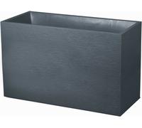 Muret Jardinière Graphit 99,5 × 39,5 × 60 Cm - 116 L - Gris Anthracite - Eda