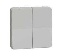 Schneider Electric - Double va-et-vient Mureva Styl MUR39022 - composable IP55 IK08 - blanc