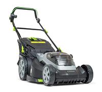 Murray 2x18V (36V) Tondeuse à gazon Lithium-Ion 44 cm de largeur de coupe IQ18WM44, Powered by Briggs & Stratton, jusqu'à 640 m2, comprenant 2 batteries 5 Ah et un double chargeur, garantie 5 ans.