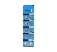 MURYE Lot de 10 piles bouton LR44 AG13 pour montres, jeux et appareils électroniques haute capacité