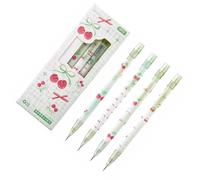MURYE Lot de 4 porte-mines avec petite gomme de 0,5 mm - Poignée ergonomique - Pour étudiant, enfant, écriture, dessin, esquisse