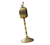 MURYE Porte-encens en bronze antique, diffuseur de parfums en alliage pour relaxation, méditations, porte-encens chinois traditionnel