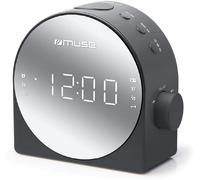 Muse Dual Alarm Horloge Radio PLL M-186CMR