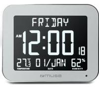 MUSE M-160WMC, Horloge murale LCD avec thermomètre