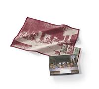 Musearta TT-LV-LS-10-V424199 Lot de 3 torchons de Vaisselle Unisexes avec Motif The Last Supper de L'Artiste Leonardo da Vinci en Coton 50 x 70 cm
