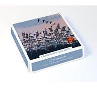 Musées & Galeries - Boîte de 20 cartes postales et enveloppes (Linogravures paysage par Robert Gillmor) ETE056