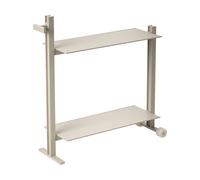 Museum Chariot de service Museum Trolley Beige. 74.5x77.5x24 cm