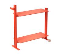 Museum Chariot de service Museum Trolley Orange. 74.5x77.5x24 cm