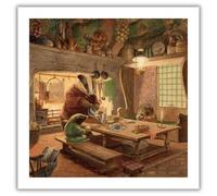 Museums & Galleries Lot de 8 cartes de Noël - Motif blaireau et crapaud du vent dans les saules - Lot de cartes de Noël festives