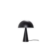 Lampe de table en métal noir, E14, 1 ampoule - Hübsch, Mush - 25x25x33 cm