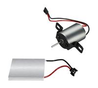 MUSISALY Accessoire Cheminee Ventilateur pour Insert Cheminée en Alliage, Moteur de Ventilateur de Cheminée pour Réparation et Ambiance Estivale