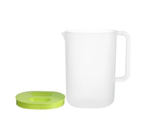 MUSISALY Bouilloire à Boissons en Plastique Pp 2,2l Vert avec Poignée et Couvercle, Résistante la Chaleur et Anti-, Fêtes et Piscines Réutilisable
