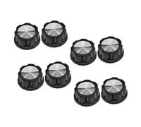 MUSISALY Boutons De Commande En Plastique Pour Cuisinière Compatible Four Barbecue Brûleurs À Gaz Installation Sans Outil Lot De 8 Pièces