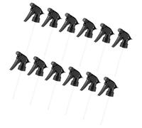 MUSISALY Buses de Pulvérisation Réutilisables et Fiables pour Bouteilles à Col 28/400 Lot de 12 Noires en Plastique Adaptées Maison Jardin
