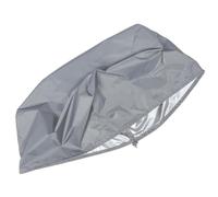 MUSISALY Housse de Siège de Bateau Pliable en Oxford 210d Argenté Imperméable et Lavable en Machine pour Protection la Pluie Poussière Bateau