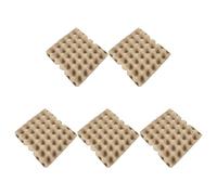 MUSISALY Plateau à Œufs en Pâte à Papier 30 Pièces, Boîte Vide Écologique pour Stockage et Transport, Support pour Vente sur Marchés et Distribution
