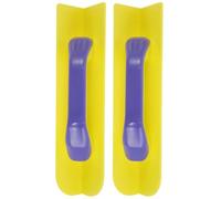 MUSISALY Platoir D'angle en Plastique pour Enduit, Résistant la Déformation, Outil Polyvalent pour Rénovation Murale, Lot de 2 Pièces pour Travaux de Finition