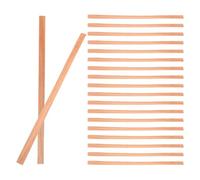 MUSISALY Puces Allumage pour Cigares et Cigarettes en Bois Beige, 80pcs en 2 Boîtes, Baguettes en Bois Espagnol pour Préserver Arômes, Adapté aux Fumeurs Saisonniers