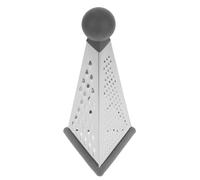 MUSISALY Râpe à Fromage Facile à Nettoyer en Acier Inoxydable Multifonction Triangulaire avec Poignée et Préparation de Gingembre Cuisine Maison