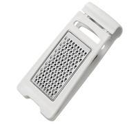 MUSISALY Râpe Multifonction Double-face Acier Inoxydable Trancheuse Manuelle pour Pommes de Terre Fromage et Légumes Accessoire de Cuisine Pliable Blanc Outil Polyvalent pour Maison