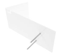 MUSISALY Support Mural pour Sèche-cheveux en Acrylique, Présentoir Élégant pour Salon, Rangement pour Cordon et Gain de Place Blanc