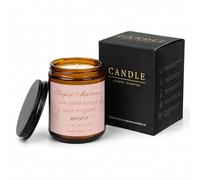 musoeica Cadeau Maitresse D'école Fin F'année, Bougie Parfumée 7oz, Idée Original Cadeaux Merci Maîtresse Professeure Enseignante Institutrice Remerciements Drole Cire de Soja Parfumée à la Lavande
