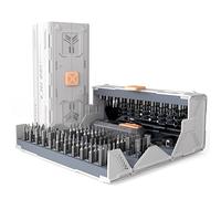Mustbau 180 en 1 Kit Tournevis de Précision, Tournevis Magnétiques Embouts avec Torx T1-T20, Phillipes 1.0-3.5, Triangle 2.0-3.0, Hex H 0.7-6.0 Pour Téléphone, Portable, Lunettes, Appareil Photo