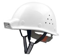Mustbau Casque de Chantier EN397 avec Éclairage LED, USB Rechargeable Casque de Sécurité Construction a 2 Modes D’ Éclairage, 53 à 62cm Tour de Tête Réglable