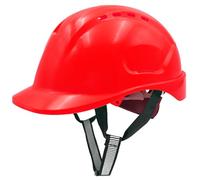 Mustbau Casque de Chantier EN397, Casque de Sécurité Construction avec Sangle 6 Points, 52 à 66cm Tour de tête réglable, Très Respirant pour Hommes, Femmes