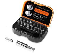 Mustbau Kit d'extraction DSE01 - 18 Pièces pour Vis Endommagées, Magnétique et Haute Résistance (62hrc)